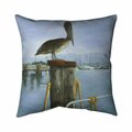 Fondo 26 x 26 in. Pelican-Double Sided Print Indoor Pillow FO2772095